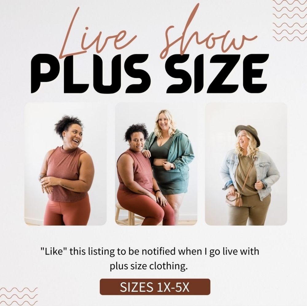 PLUS SIZE Live Show Notifications - Picture 1 of 1